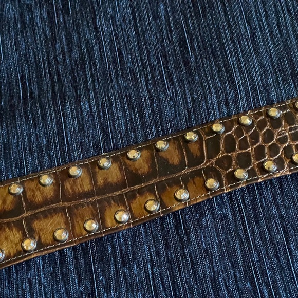 B.B.Simon Swarovski crystal made in USA belt L main image 8